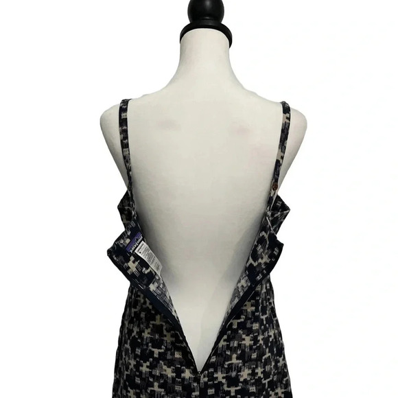 Patagonia Womens Tank Dress. Navy multi color size 10. - Picture 4 of 8